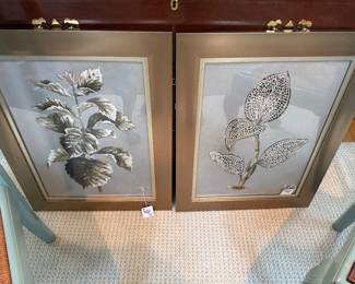 botanicals: two of a set of four