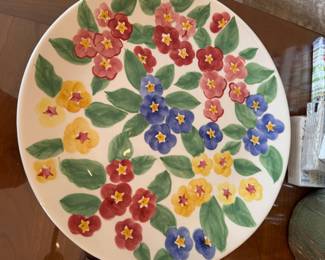 Large decorative plate