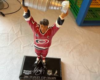 Ron Brindamore Stanley Cup figure…appears to be signed.