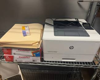 HP LaserJet pro M404dn Printer With File Folders