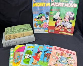 Gone With The Wind Mickey Mouse With The Wind Mickey Mouse Magazine And Whitman Books