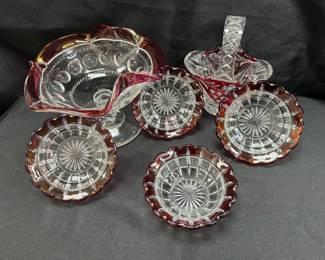 Cut Crystal Serveware