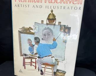 Norman Rockwell Artist Illustrator Coffee Table Book