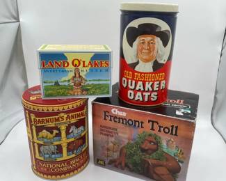 Chia Fremont Troll with Metal Tins