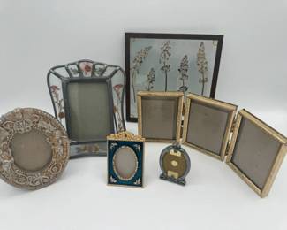 Collection Of Miniature Photo Frames
