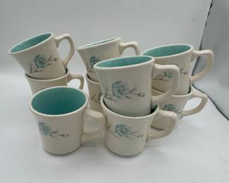 Vintage Taylor Smith Ever Yours Coffee Mugs Made In USA