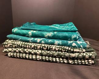 Hand Dyed Batik 100 Cotton Gambian Fabric