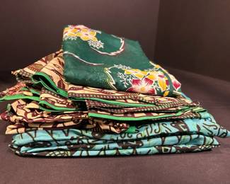 Angel African Fabric Remnants Batik Wax Print Fabric And Sheer Thailand Remnant