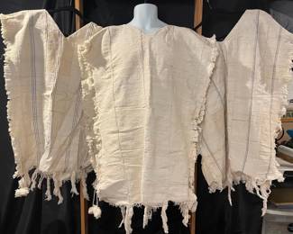 3 Mudcloth Shirts With Extra Fabric