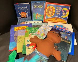 Mixture Of Childrens Books Bunny Erasers  Handmade Mr Mermaid