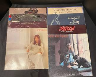 Vintage Vinyls By Carly Simon Carole King Billie Holiday More