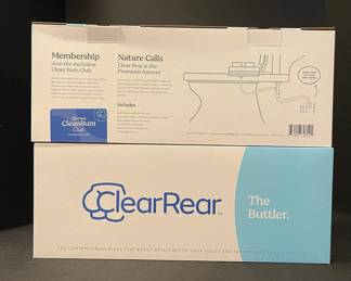 Two Clear Rear Bidets New In Box With Manuals