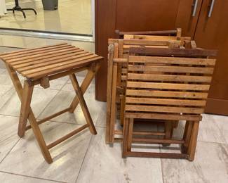 Ikea Wooden Folding Plant Stands