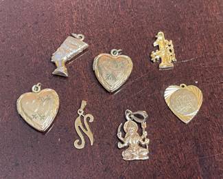 Gold Fill  Gold Plate Charms