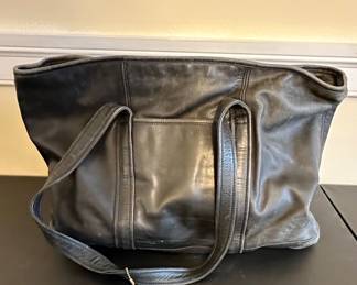 Coach Leather Tote Bag