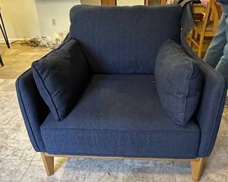 Macys Furniture Jollene 39" Fabric Armchair