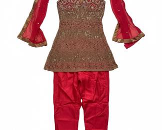 Embellished Sharara Set with Dupatta