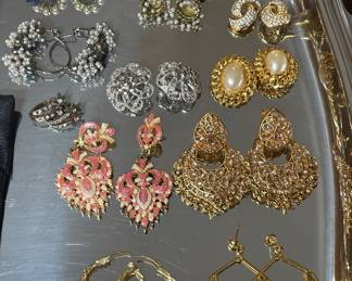 Vintage and Contemporary Fashion Earrings