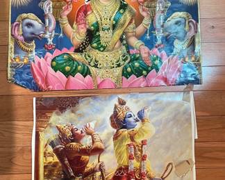 Vintage Hindu Religious Prints