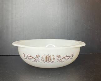 Pyrex Golden Tulip Casserole Dish