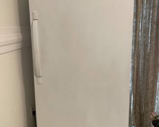 White Frigidaire Upright Refrigerator