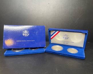 S Statue of Liberty Coin Silver Proof Set