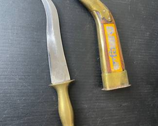 Brass Kirpan with Sheath