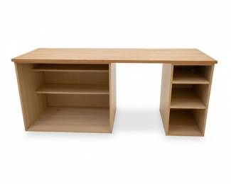 Desk with Butcher Block Top second image