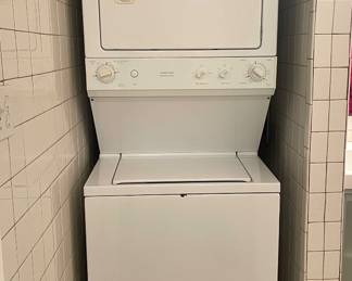 GE Spacemaker Laundry Stacked Washer and Electric Dryer