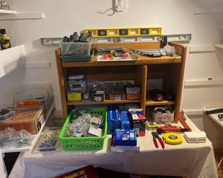 Assorted Hardware and Tools