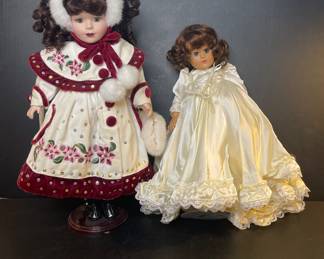 Melissa Jane Victorian Collection Porcelain Dolls