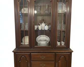 Broyhill Cherry Grove China Cabinet and Buffet