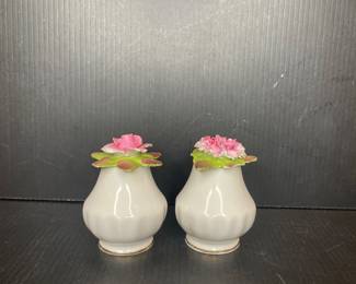 Heathcote Rose Salt and Pepper Shakers