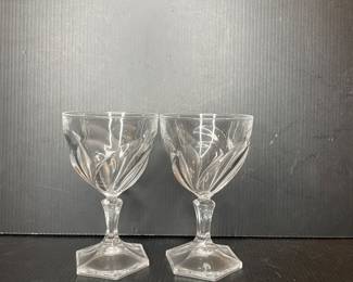 Vintage Wine Glasses