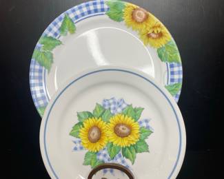 Corelle by Corning Sunsations Sunflower Plates