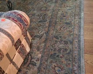 10x12 Wool Rug in Sage Green and other colors