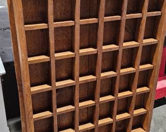 WOODEN DISPLAY SHELF