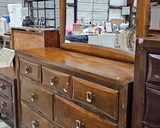 DRESSER WITH MIRROR