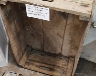 WOODEN CRATE