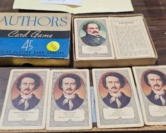 AUTHORS VINTAGE CARD GAME