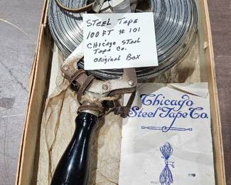 CHICAGE TAPE CO STEEL TAPE