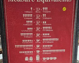 FRAMED KITCHEN DECOR