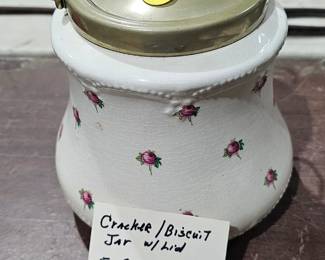 BISCUIT JAR / ENGLAND