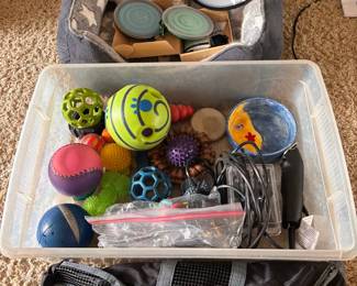 Pet Bed, Toys, Clippers