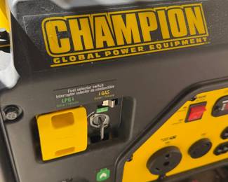 Champion Dual Fuel Generator Like New