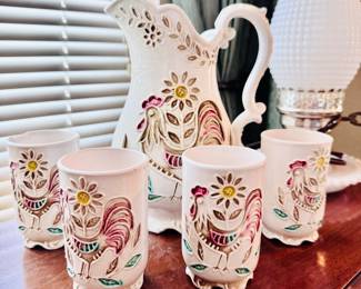 Napcoware rooster set