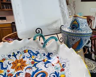 Italian Deruta Pottery