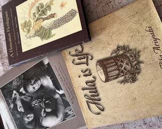 Books....Hula is life by Rita Ariyashi(rare)...Look to the Hula Resources/Photos by Shuzo Uemoto (rare)...A Hawaiian Florilegium by Mary Grierson