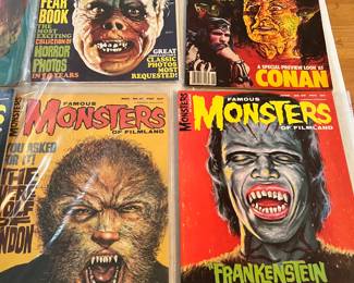 Famous Monsters magazines of filmland ( 4 of 20) All in good condition