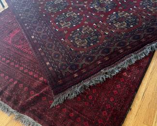 Afghan Handmade Rugs...various sizes and in good condition